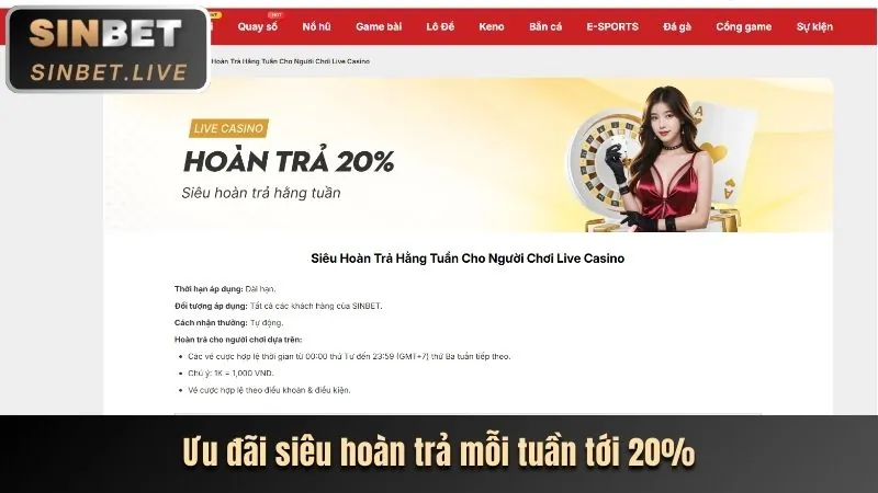 Khuyến Mãi Casino Trực Tuyến cbvip